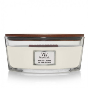 WoodWick White Tea & Jasmine Candle Heartwick