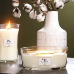 WoodWick Linen Candle Heartwick
