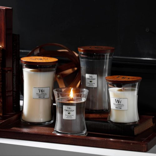 WoodWick Cozy Cabin Candle Heartwick