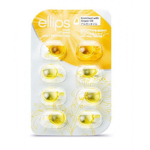 Ellips Yellow Smooth & Shiny Hair Treatment 50x1ml