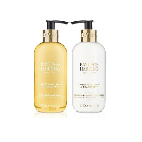 Baylis & Harding Sweet Mandarin & Grapefruit Luxury Hand Care Gift Set 2x300ml