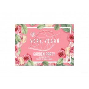 W7 cosmetics Very Vegan Garden Party Blush Palette 15g