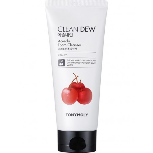 TONYMOLY Clean Dew Acerola Foam Cleanser 180ml