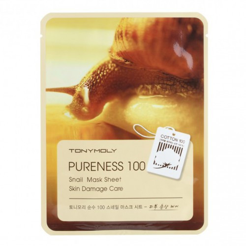 TONYMOLY Pureness 100 Snail Sheet Mask 21ml