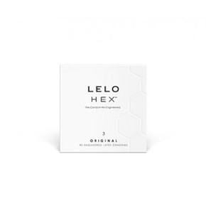 LELO Hex Original Condoms 3pcs