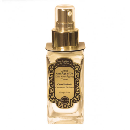 La Sultane De Saba 23-Carat Gold Face Cream Cedarwood Patchouli 50ml