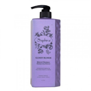 Saphira Glossy Blonde Mineral Shampoo 1000ml