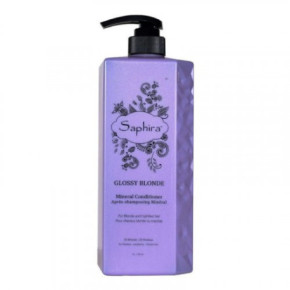 Saphira Glossy Blonde Mineral Conditioner 1000ml