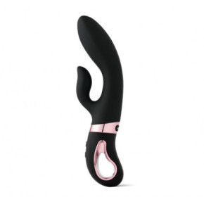 So Divine Black Magic Rechargeable Rabbit Vibrator 1pcs