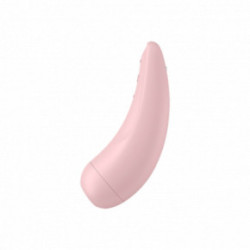 Satisfyer Curvy 2+ Air Pulse Stimulator + Vibration Pale Pink
