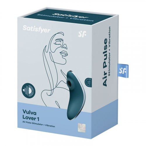 Satisfyer Vulva Lover 1 Air Pulse Stimulator + Vibration Blue