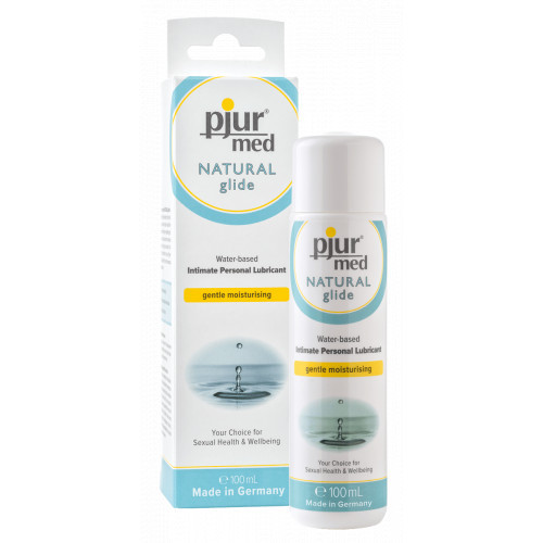 Pjur Med Natural Glide Water-based Intimate Personal Lubricant 100ml