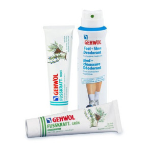 Gehwol Foot Care Kit to Reduce Unpleasant Odor and Sweating