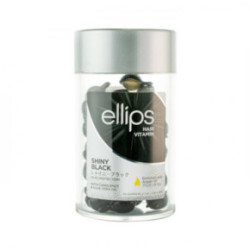 Ellips Silky Black Pro-Keratin Complex Hair Vitamins 50x1ml