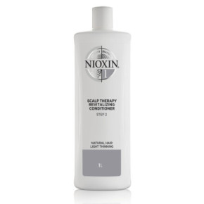 Nioxin SYS1 Scalp Therapy Revitalizing Conditioner for Natural Hair with Light Thinning 1000ml
