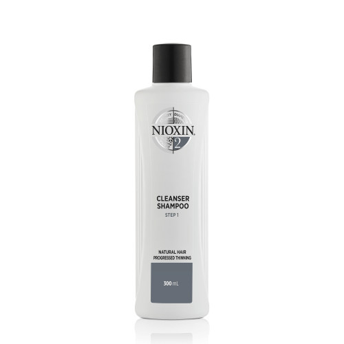 Nioxin SYS2 Cleanser Shampoo for Natural Hair with Progressed Thinning 300ml