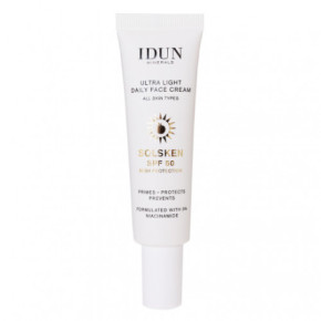 IDUN Ultra Light Daily Face Cream SPF50 30ml