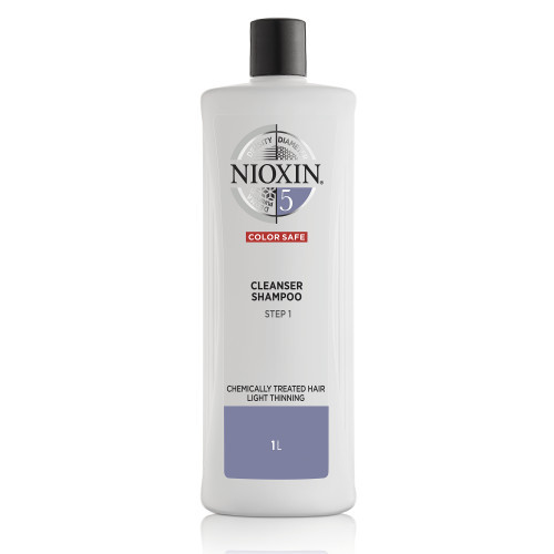 Nioxin SYS5 Cleanser Shampoo for Chemically Treated Hair with Light Thinning 300ml