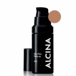 Alcina Silky Matt Makeup Powder - Dark 30ml