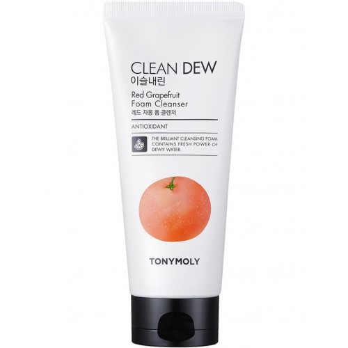 TONYMOLY Clean Dew Red Grapefruit Foam Cleanser 180ml