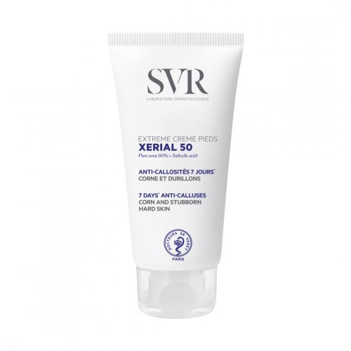 SVR Xerial 50 Extreme Crème Pieds Anti-callus and Corn Treatment 50ml