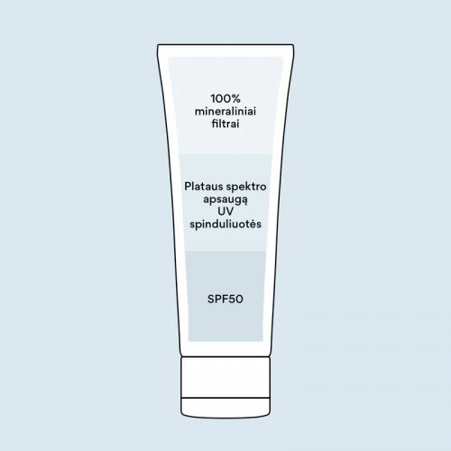 Math Scientific Mineral Sunscreen Water Resistant SPF50 100ml