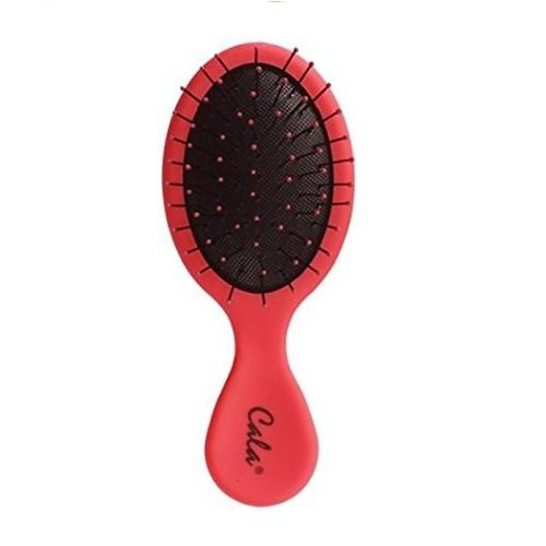 Cala Wet-n-Dry Travel Detangling Hairbrush - Red