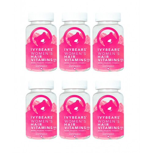 Ivybears Hair Vitamins For Women 6 Months