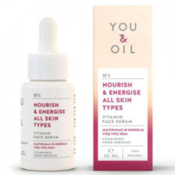 You&Oil Nourish & Energise All Skins Types Vitamin Face Serum 30ml