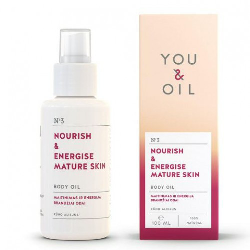 You&Oil Nourish & Energise Mature Skin Body Oil 100ml