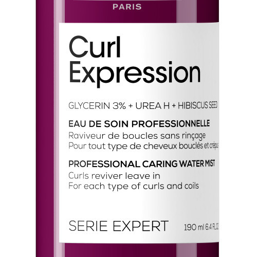 L'Oréal Professionnel Curl Expression Curls Reviver Leave-In Caring Water Mist 190ml