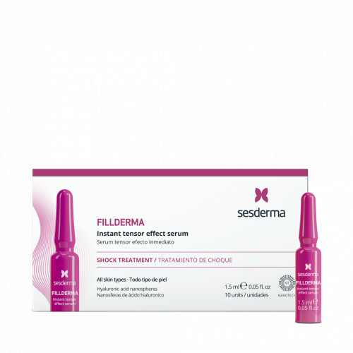 Sesderma Fillderma Instant Tensor Effect Serum Ampoules 10x1.5ml