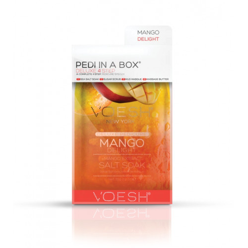 VOESH Pedi In A Box Deluxe 4in1 Mango Delight Set