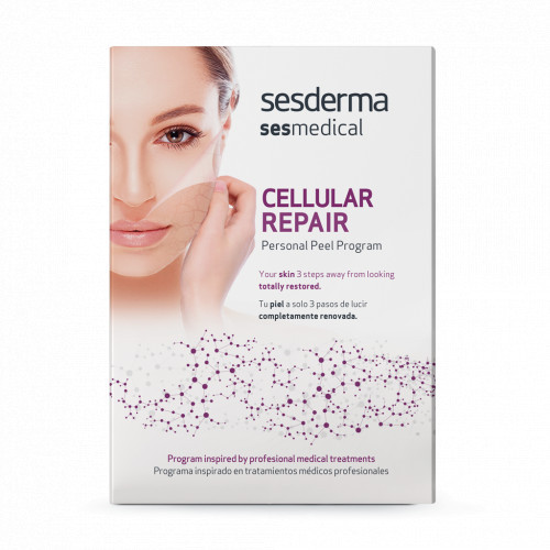 Sesderma Cellular Repair Personal Facial Peel Program + Peeling Wipes + Cream