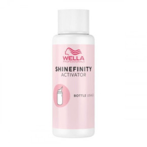  Wella Professionals 2% Shinefinity Activator Bottle Usage 60ml