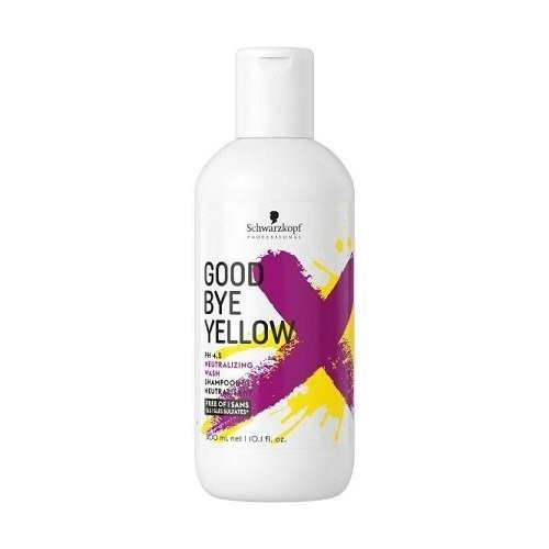 Schwarzkopf Professional Goodbye Yellow Anti-Yellow Tones Hair Shampoo 300ml
