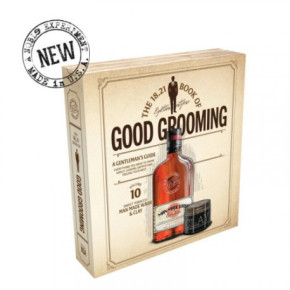 18.21 Man Made Book of Good Grooming Gift Set Sweet Tobacco Vol.10 56.7g+532ml