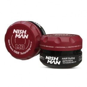 Nishman Matte Mess Up Hair Texturizing Paste M3 100ml