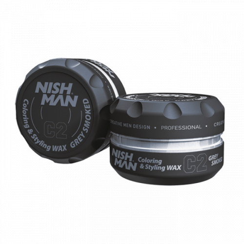 Nishman Coloring & Styling Wax Grey Smoked C2 100ml