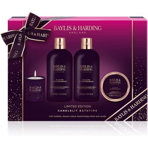 Baylis & Harding Luxury Candlelit Bath Time Gift Set