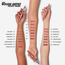 Make Up For Ever Rouge Artist Velvet Nude Long Lasting Soft Nude Matte Lipstick 3.7g