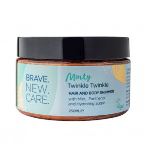 Brave New Hair Minty Twinkle Hair & Body Shimmer 250ml