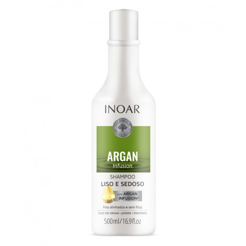 Inoar Argan Infusion Smooth and Silky Shampoo 500ml