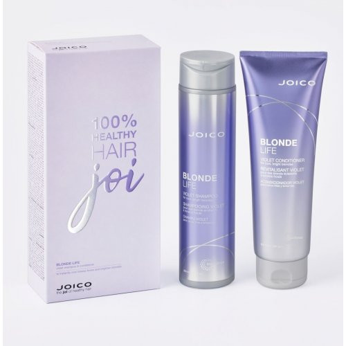 Joico Blonde Life Violet Shampoo & Conditioner Holiday Duo 300ml+250ml