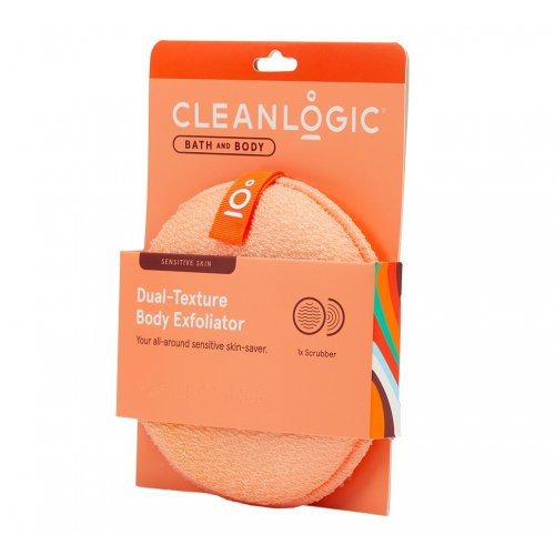 Cleanlogic Bath & Body Sensitive Skin Dual-Texture Body Exfoliator Emerald