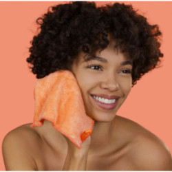 Cleanlogic Sensitive Skin Dual-Texture Face Cloth Coral