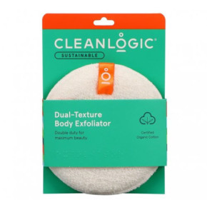 Cleanlogic Sustainable Dual-Texture Body Scrubber 1pcs