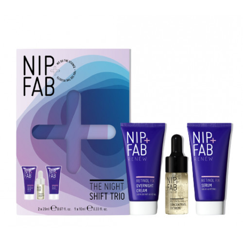 NIP + FAB Night Shift Trio Gift Set Set