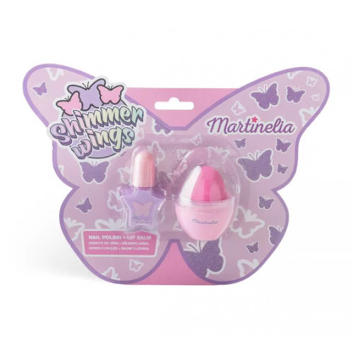 Martinelia Shimmer Wings Nail & Lips Duo 1pcs