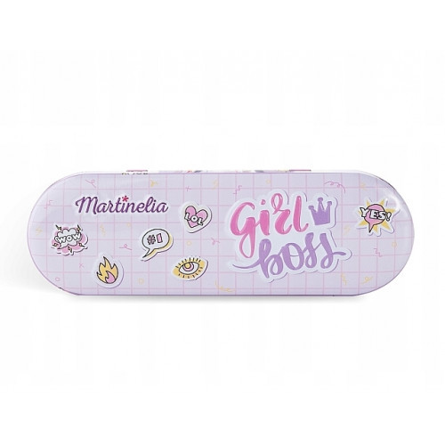 Martinelia Nail Polish & Stickers Tin Box Girl Boss